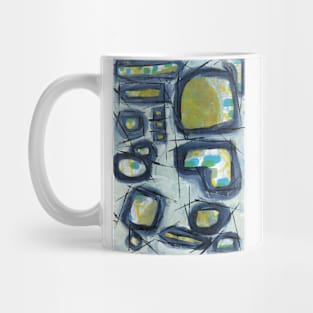 Art Acrylic artwork abstract painting Mug